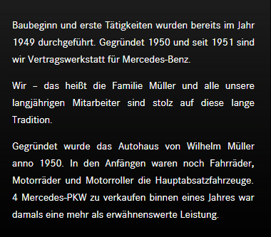 Mercedes Benz Vertragswerkstatt aus  Mutlangen